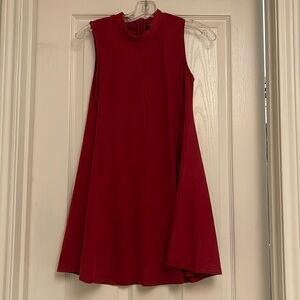 Miss Behave Girls, Dark Red Mini Dress, Size Child 14